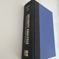Security Analysis Third 3rd