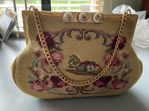 Borsa mano vintage punto - a, ago