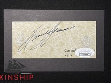 Ansel Adams firmato taglio JSA