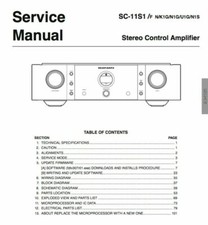 MARANTZ SC-11S1, SM-11S1