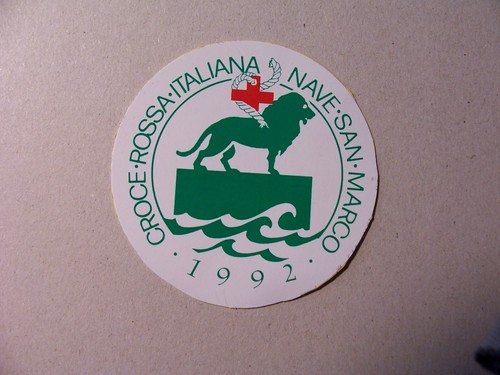 Adesivo croce rossa italiana - ,