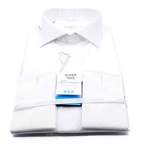 Camicia bianca popeline collo - camicia,