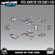 Graphics Kit for Kayo Pit bike