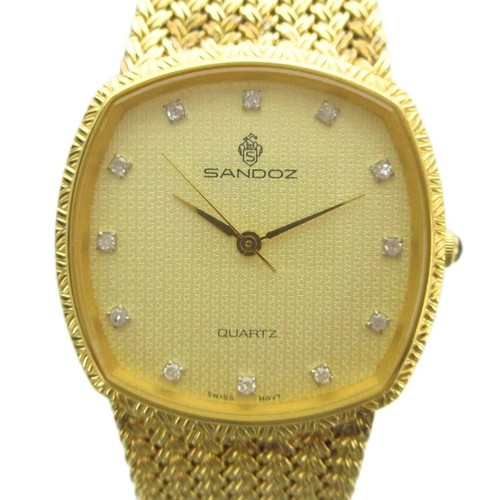Orologio sandoz quarzo - orologio, oro