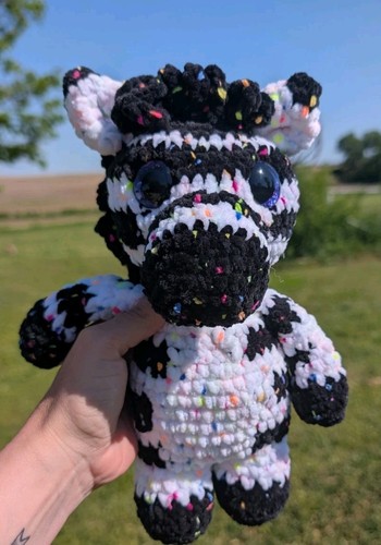 Crocheted handmade confetti - crocheted,