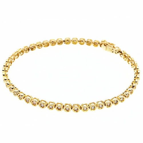 Bracciale tennis 18k - bracciale,
