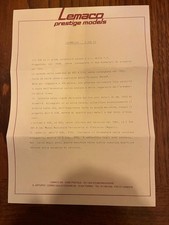 Lemaco E 326 003 ottone da collezione perfetto