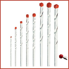 Set serie punte per trapano avvitatore forare muro cemento 3 4 5 6 7 8 9 10 mm