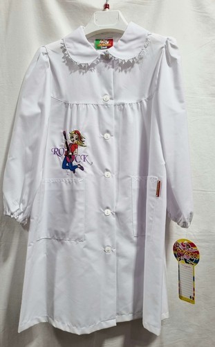 Grembiule bianco scuola - bianco,