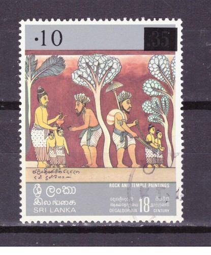 Francobolli sri lanka su - c.,