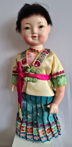 Bambola costume cinese corpo