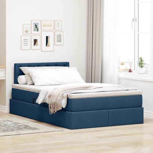 Letto con contenitore led - letto,