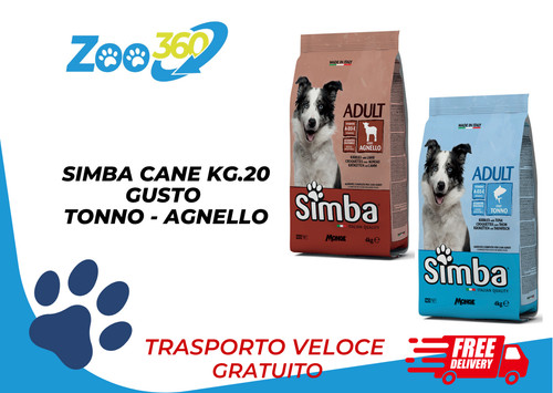 Simba cane gusto tonno - kg.20,