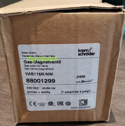 Elettrovalvola gas vas115r - gas, vas115r/nw
