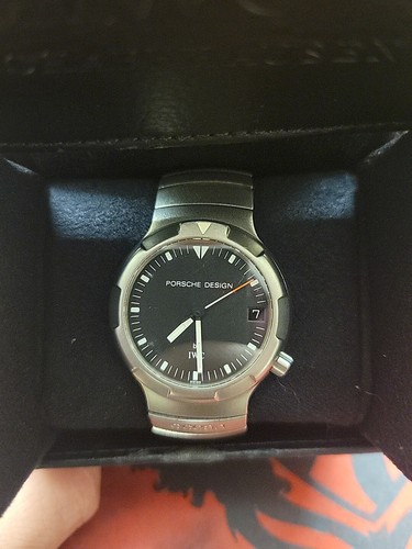 Porsche design watch - porsche, iwc