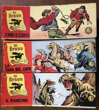 c) EL BRAVO striscia prima sr. completa 1/88 - ed. Torelli 1952 - edicola