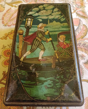 Vecchia scatola di latta