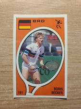 1988 Panini Supersport BORIS BECKER Tennis Germany #191 FIGURINA STICKER
