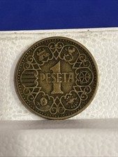 1 PESETA 1944 ESPANA COIN