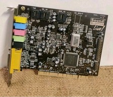 Creative CT4830 Sound Blaster Live PCI Soundkarte Scheda Audio Vintage Computer 