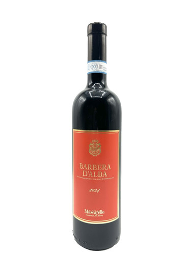 Vino rosso barbera - rosso, d'alba