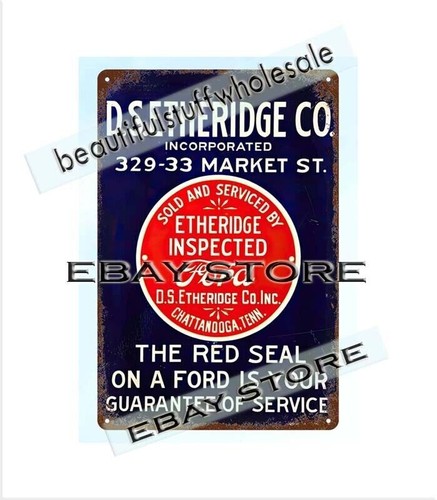 Etheridge inspected metal tin - etheridge,