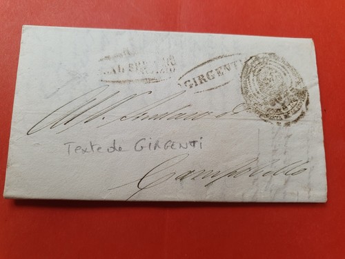 Italie lettre avec - lettre, de