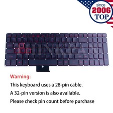 Backlit US Keyboard for Acer