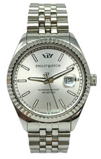 Orologio Philip Watch caribe swiss made bracciale jubilee vetro zaffiro 41mm