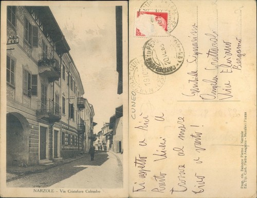 Narzole via cristoforo colombo - via,