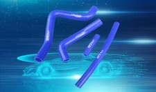 BLUE silicone radiator hose For Kawasaki KX125 KX 125 99-02 1999 2000 2001 2002