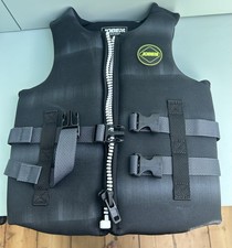Jobe Gilet di salvataggio in neoprene per bambini, Nero. Nuovo