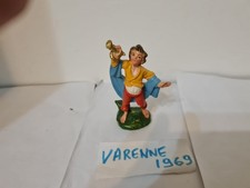 PRESEPE STATUINE PASTA? FANCIULLO CON CORNO CM 11X7