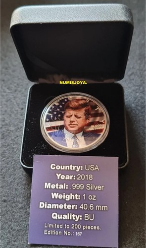 Usa oncia argento - oncia, colorata