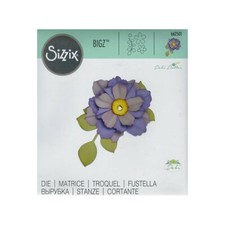 FUSTELLA SIZZIX "MAZZO RUSTICO" 662501 - STAMPA PER BIG SHOT FIORE FIORI RAMO