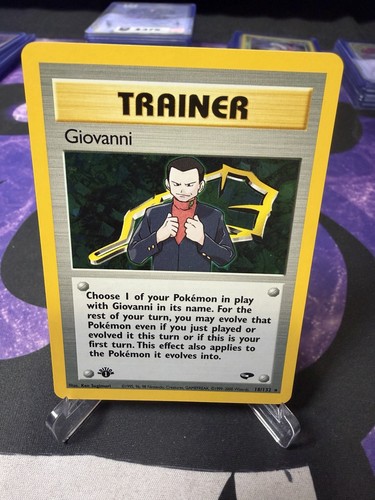 Pokémon tcg giovanni 132 - tcg, 18/132