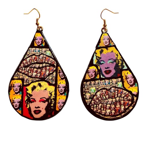 Orecchini goccia pop - goccia, art
