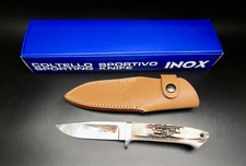 Coltello da caccia OLIVETTO/MANIAGO VINTAGE n.491 manico STAG Made in Italy CONDIZIONI INUTILIZZATE