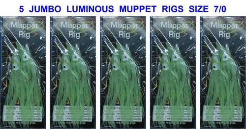 Jumbo luminous muppet rig - muppet,