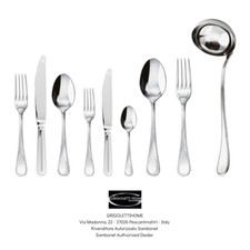 Sambonet Contour Monoblocco Posate 75 Pezzi 12 persone -20% - Rivenditore