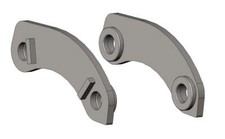 Link a banana ribaltabili laterali (venduti in coppia) per Yanmar VIO17