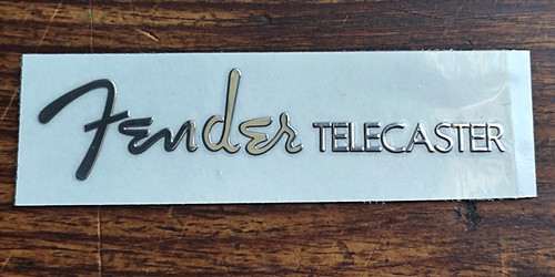 Adesivo fender telecaster logo - telecaster,