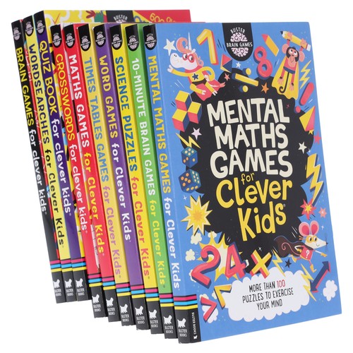 Brain games for clever kids - brain,