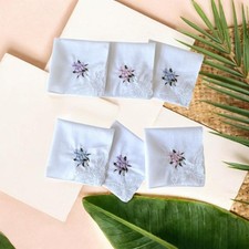6x Fazzoletti da donna in
