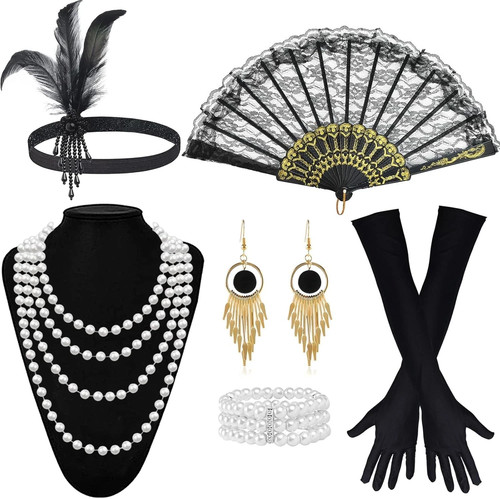 Set accessori flapper anni - , 20