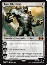 MTG KARN LIBERATED EXC - KARN LIBERATO - UMA - MAGIC