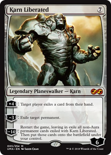 Mtg karn liberated exc - exc,