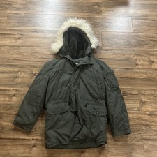 Parka N-3B Snorkel Greenbrier Extreme Coat Small US Military come nuovo vintage