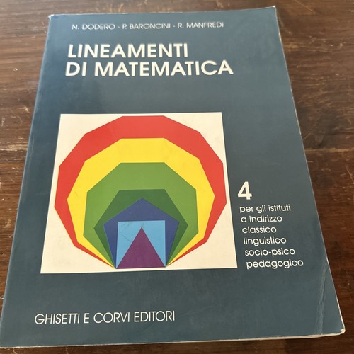 Lineamenti matematica vol - lineamenti,