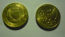 MALTA MONETA  DA 0,50
